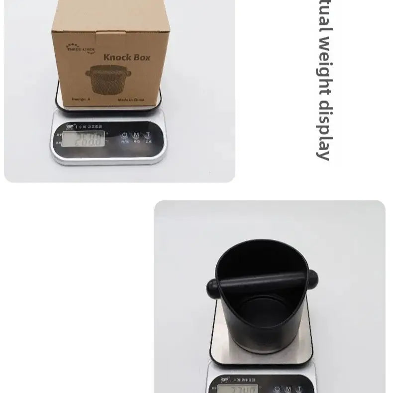 Espresso Box Coffee Knock for Breville Grounds Container Anti-sided Anti Slip Dump Bedroom Bin Grind Bar Accessories Cafe Tools