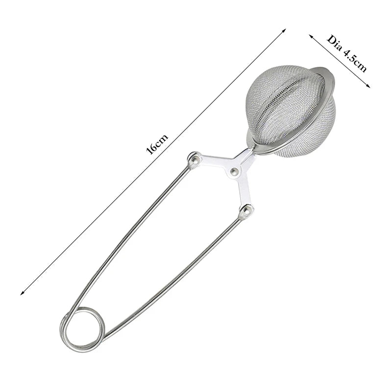 Tea Strainer Stainless Steel Tea Infuser Mesh Tea Ball Infuser Filter Reusable Loose Leaf Strainer Bag Brew Herb Tea Accessories