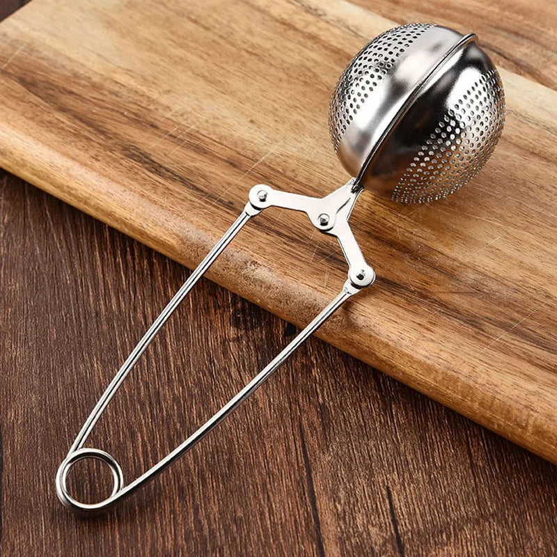 Tea Strainer Stainless Steel Tea Infuser Mesh Tea Ball Infuser Filter Reusable Loose Leaf Strainer Bag Brew Herb Tea Accessories