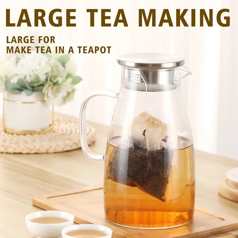 100Pcs Teabags with Drawstring Filter Empty Tea Bags for Coffee Bean Leaf Tea Powder Herbal Medicine Biodegradable Paper Bag