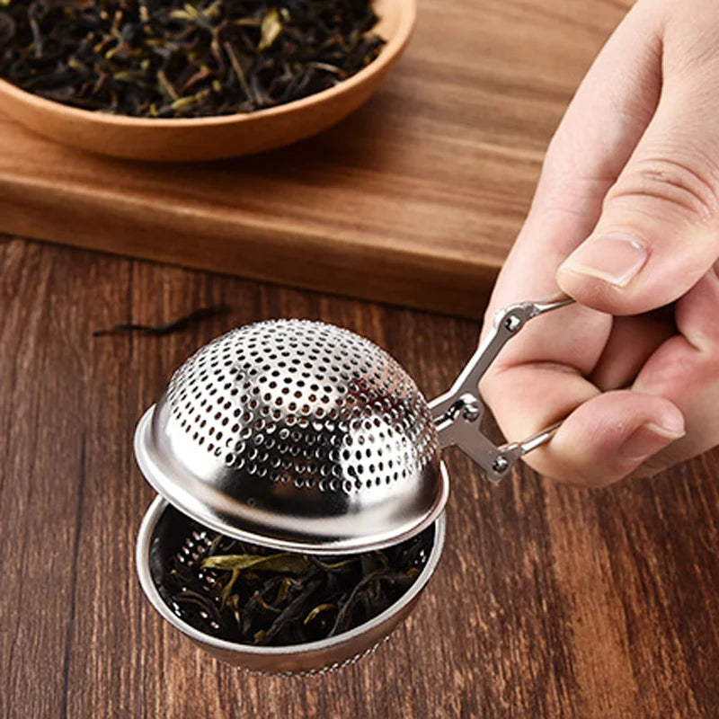 Tea Strainer Stainless Steel Tea Infuser Mesh Tea Ball Infuser Filter Reusable Loose Leaf Strainer Bag Brew Herb Tea Accessories